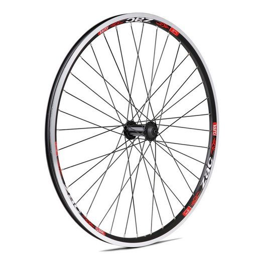 Roda davant gurpil 26 "zac + ràdio negre + carrete negre shimano negra