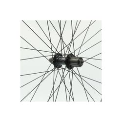 Rear wheel 26”, double-wall aluminium rim, black, QR10