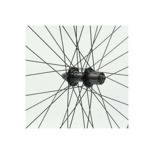 Rear wheel 26”, double-wall aluminium rim, black, QR10