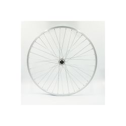 Rueda trasera 26", RL 7 velocid., alum., plata, pared simple, QR10