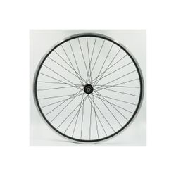 Rear wheel 700VTC, cassette, double-wall aluminium rim, black, QR10