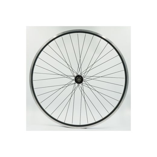 Rear wheel 700VTC, cassette, double-wall aluminium rim, black, QR10