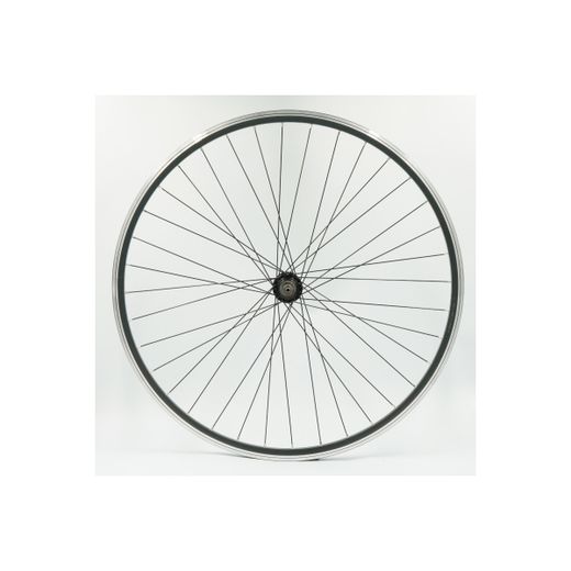 Rueda trasera 700BTT, RL, llanta alum., negra, doble pared, QR10