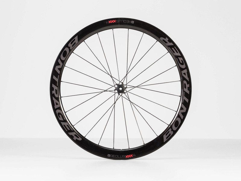 Rueda trasera bontrager aeolus xxx 4 tlr disc shim11 negro rojo onVeló cycling