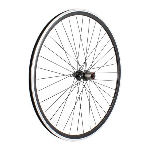 Rueda trasera de carretera 700c, 36 radios, sin logo, compatible con cassette shimano 8/9/10v