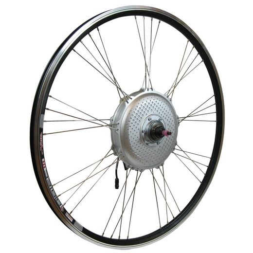 Rueda trasera ride+ 700c airtec3 buje con cambio interno 3x4 negro/plata/plata