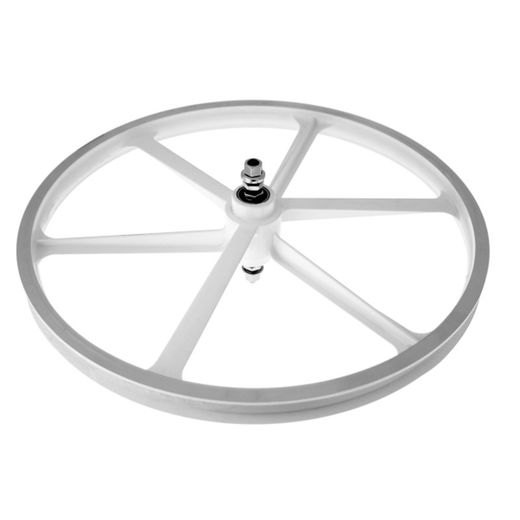 Ruedas fixed 20, blancos - sin pinones