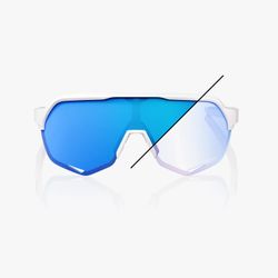 S2 - Bastille LE - Pearl White Glitter - Blue Mirror Photochromic