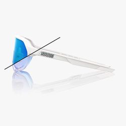S2 - Bastille LE - Pearl White Glitter - Blue Mirror Photochromic