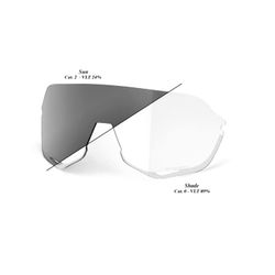 S2 Replacement Lens - Photochromic Clear/Smoke