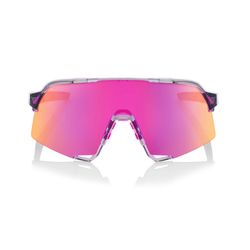 S3 - Polished Translucent Grey - Purple Multilayer Mirror Lens