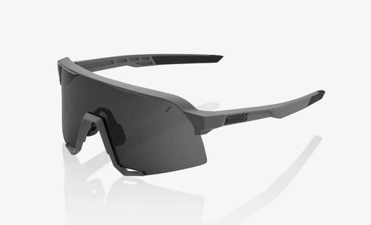 Gafas 100% S3 Matte cool grey Smoke lens