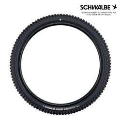 SCHWALBE ALBERT Evo, GRAVITY PRO, TLR 27.5x2.50 B/B-SK SOFT RADIAL
