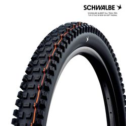 SCHWALBE ALBERT Evo, TRAIL PRO, TLR 27.5x2.50 B/B-SK SOFT RADIAL