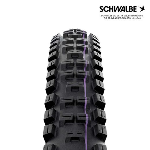 SCHWALBE BIG BETTY Evo, Super Downhill, TLE 27.5x2.40 B/B-SK ADDIX Ultra Soft