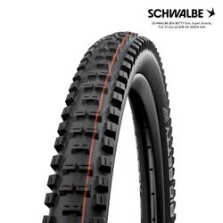 SCHWALBE BIG BETTY Evo, Super Gravity, TLE 27.5x2.40 B/B-SK ADDIX Soft