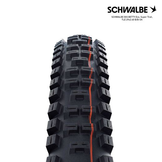 SCHWALBE BIG BETTY Evo, Super Trail, TLE 29x2.40 B/B-SK