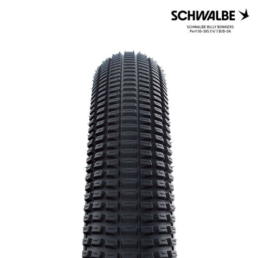 SCHWALBE BILLY BONKERS Perf 50-305 (16") B/B-SK