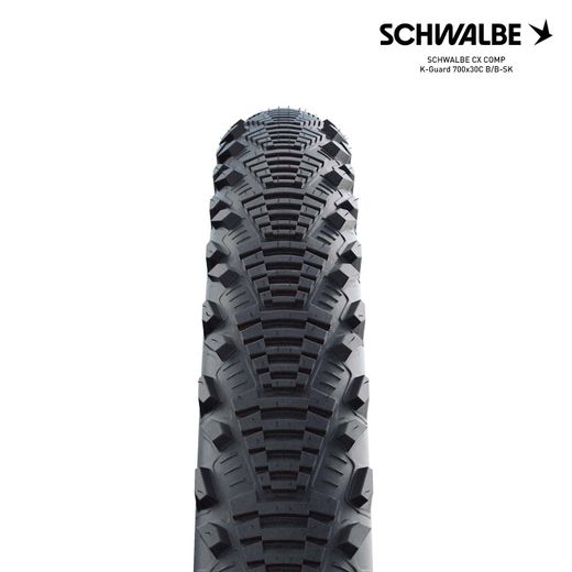 SCHWALBE CX COMP K-Guard 700x30C B/B-SK