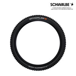 SCHWALBE EDDY CURRENT REAR Evo, Super Gravity, TLE 70-584 B/B-SK ADDIX Soft
