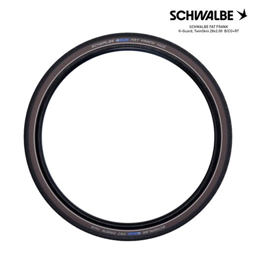 SCHWALBE FAT FRANK K-Guard, TwinSkin 28x2.00  B/CO+RT