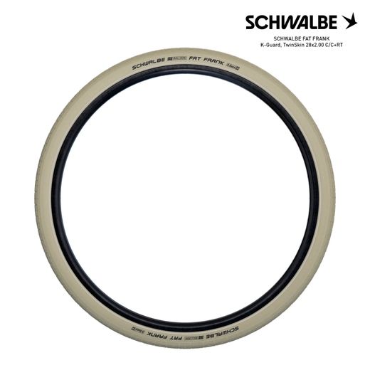 SCHWALBE FAT FRANK K-Guard, TwinSkin 28x2.00 C/C+RT