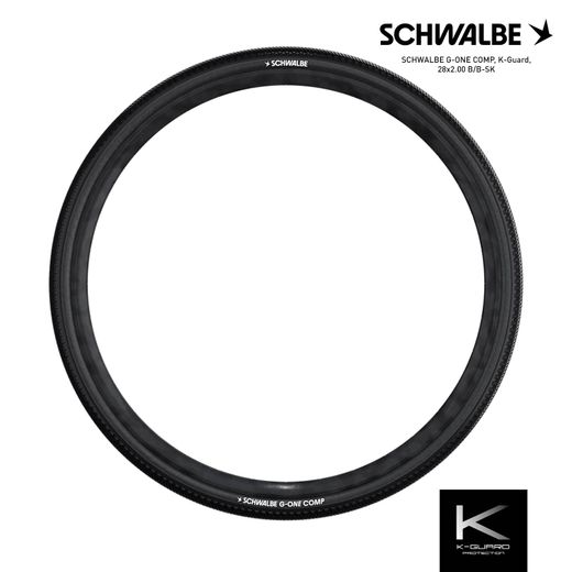 SCHWALBE G-ONE COMP, K-Guard, 28x2.00 B/B-SK