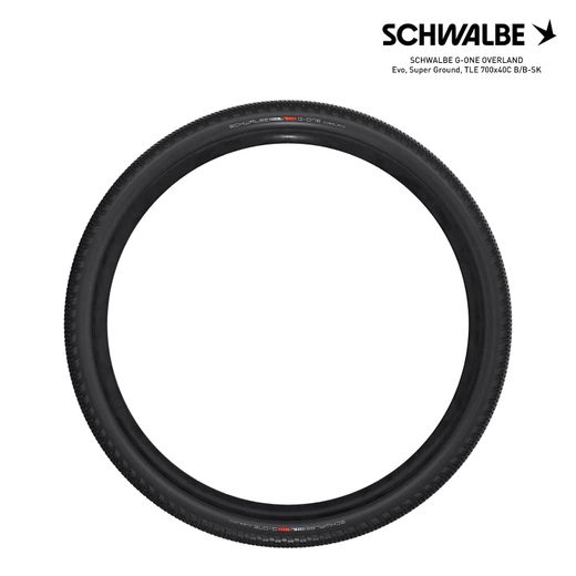 SCHWALBE G-ONE OVERLAND Evo, Super Ground, TLE 700x40C B/B-SK