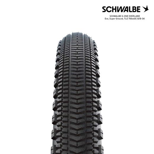 SCHWALBE G-ONE OVERLAND Evo, Super Ground, TLE 700x40C B/B-SK