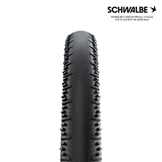 SCHWALBE G-ONE RS PRO Evo, V-Guard, TLR 35-622 B/TS-SK ADDIX Race