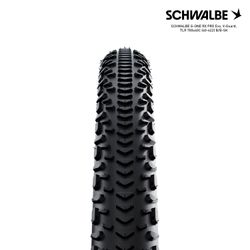 SCHWALBE G-ONE RX PRO Evo, V-Guard, TLR 700x40C B/B-SK