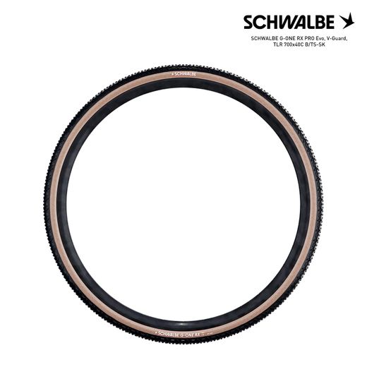 SCHWALBE G-ONE RX PRO Evo, V-Guard, TLR 700x40C B/TS-SK