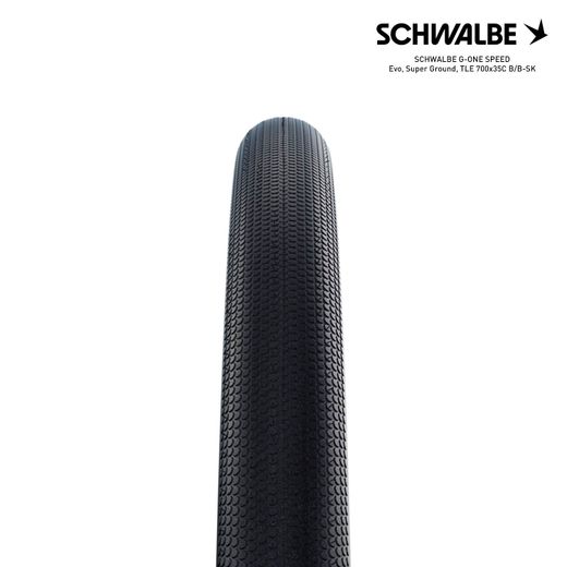 SCHWALBE G-ONE SPEED Evo, Super Ground, TLE 700x35C B/B-SK