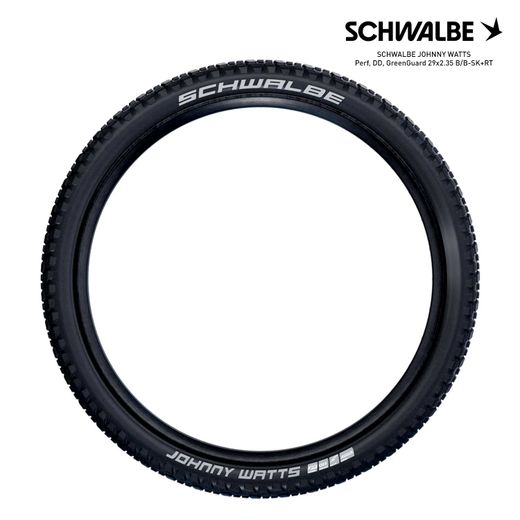 SCHWALBE JOHNNY WATTS Perf, DD, GreenGuard 29x2.35 B/B-SK+RT