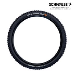 SCHWALBE MAGIC MARY Evo, Super Downhill, TLE 27.5x2.40 B/B-SK ADDIX Soft