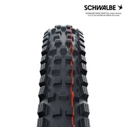 SCHWALBE MAGIC MARY Evo, Super Gravity, TLE 27.5x2.40 B/B-SK ADDIX Ultra Soft