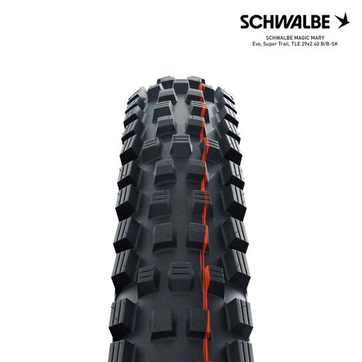 SCHWALBE MAGIC MARY Evo, Super Trail, TLE 29x2.40 B/B-SK