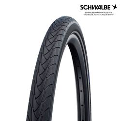 SCHWALBE MARATHON PLUS Perf, SmartGuard, TwinSkin 28x2.00 B/B+RT