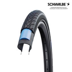 SCHWALBE MARATHON PLUS Perf, SmartGuard, TwinSkin 28x2.00 B/B+RT