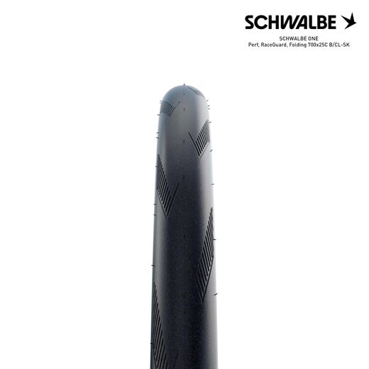 SCHWALBE ONE Perf, RaceGuard, Folding 700x25C B/CL-SK