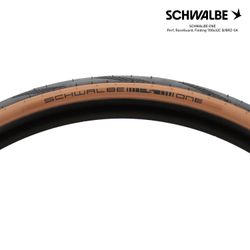 SCHWALBE ONE Perf, RaceGuard, Folding 700x32C B/BRZ-SK