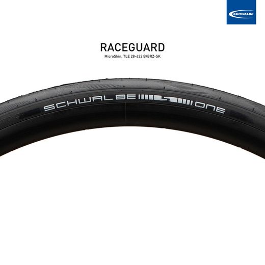 SCHWALBE ONE Perf, RaceGuard, MicroSkin, TLE 28-622 B/BRZ-SK
