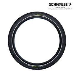 SCHWALBE PICK-UP Perf, Super Defense, TwinSkin 65-507 (24") B/B+RT