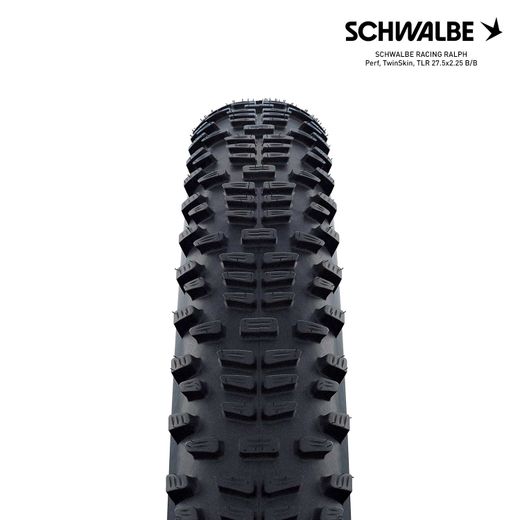 SCHWALBE RACING RALPH Perf, TwinSkin, TLR 27.5x2.25 B/B