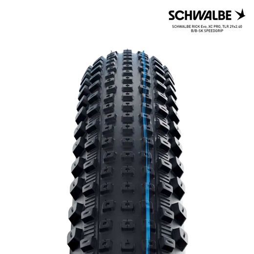 SCHWALBE RICK Evo, XC PRO, TLR 29x2.40 B/B-SK SPEEDGRIP