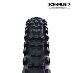 SCHWALBE SHREDDA FRONT Evo, GRAVITY PRO, TLR 29x2.50 B/B-SK Radial B