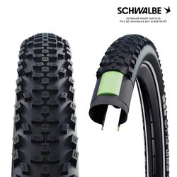 SCHWALBE SMART SAM PLUS Perf, DD, GreenGuard 28x1.60 B/B-SK+RT