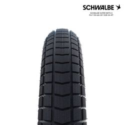 SCHWALBE SUPER MOTO-X Perf 100-406 (20") B/B-SK+RT