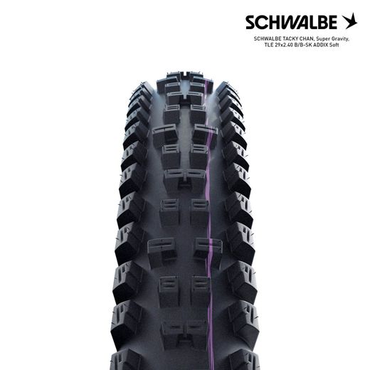SCHWALBE TACKY CHAN Evo, Super Gravity, TLE 29x2.40 B/B-SK ADDIX Soft