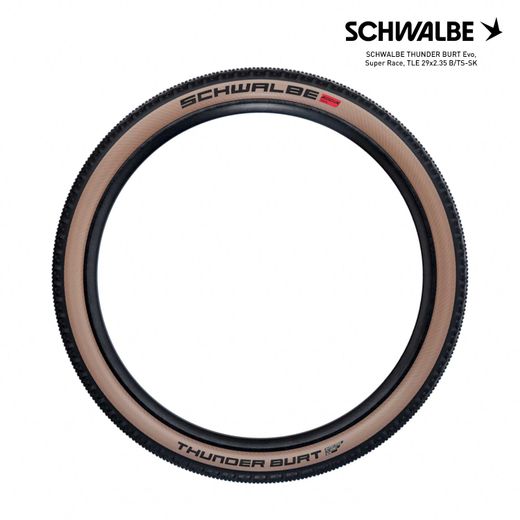 SCHWALBE THUNDER BURT Evo, Super Race, TLE 29x2.35 B/TS-SK